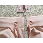 Badgley Mischka French Terry Jogger Pants with Pockets Blush Pink Women's Size M Photo 6
