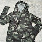 Atticute Green Camouflage Hooded Sweatshirt Size S Photo 1