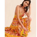 Farm Rio 💕💕 Mixed Fruits Paradise Midi Dress ~ Large L NWT Photo 8