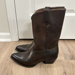 Frye Sacha Pull-On Boot in Chocolate Size US 10 Photo 4