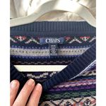 CHAPS Woven Sweater, size Mediium Photo 5