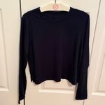 Lululemon Classic-Fit Cotton-Blend Long Sleeve Shirt in True Navy Photo 2