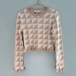 & Other Stories & Other Stories Fitted Jacquard Knit Sweater Top Photo 0