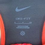 Nike Chile Red & Black Zip-Front Sports Bra – Size S Photo 2