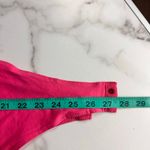 ZARA Square Neck Halter Sleeveless Bodysuit Hot Pink Size Small NWT Photo 6