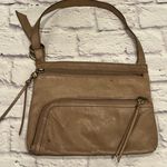 Hobo Leather Shoulder Bag gray brown neutral mushroom color Photo 0