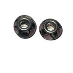 Two Piece Vintage Murano Style Beads Charm Pink Black Jewelry Accessories Photo 2