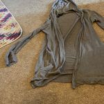 Cynthia Rowley  small linen cardigan hooded Photo 3