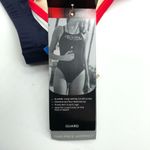 Tyr. Guard Bikini Top Racerback Dimaxback Navy Blue Red White XXS Photo 2