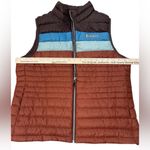 Cotopaxi  Women's Fuego Colorblock Down Quilted Puffer Vest coffee/rusty Photo 7
