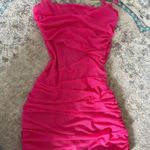 Tic Toc  Pink Corset Mini Dress Photo 0