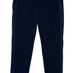Athleta  Small Tall Navy Blue Side Stripe Athletic Jogger‎ Lounge Pants Photo 0
