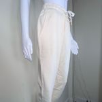 We Wore What  Solid Sweat Pants in Off White (L) Photo 3