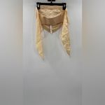 J.Crew  Tie-back tube top in textured satin Sweet Meringue Photo 6