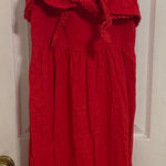 Old Navy  Strapless Red Dress Photo 0
