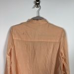 Woolrich  orange button up top‎ Photo 3