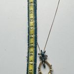 J.Crew  Mixed Crystal Hoop Pendant Necklace Photo 5