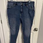 Time and Tru High Rise Curvy Skinny Jeans Size 16 Blue Photo 1