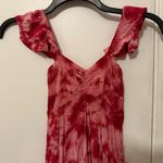 Tiare Hawaii  Red Tie-Dye Maxi Dress Photo 1
