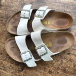 Birkenstock Arizona white Patent leather - Size 38 or us 7 Photo 4