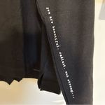 Hue NWT Black Long Sleeve Crewneck Shirt You Are Strong Plus Size 3X Photo 2