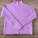 Sophie Rue Mock Neck Ribbed Sweater – Lavender – Women’s Small Photo 1