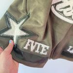 Vintage Bermuda cotton shorts hip hop streetwear Green Photo 5