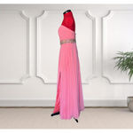 Jovani Pink Strapless Evening Prom Gown Size 8 Photo 6