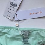 PilyQ NWT  Lace Fanned Full Bikini in Azura Photo 4