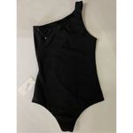 Mikoh New. black one shoulder one piece swimsuit. Small. Retails $234 Photo 8