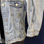 Mango Classic Blue Denim Jacket Photo 5