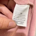 Madewell  Pink Oversized Hoodie Sweatshirt Womens XS Barbie Casual Pullover Photo 4