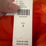 Hutch NWT Anthropologie One-Shoulder Romper Tangerine Photo 8