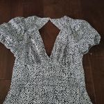 SheIn Black and white polka dots dress size medium by Photo 2
