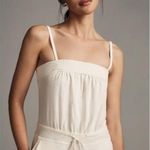 Anthropologie Daily Practice Wide Leg Jumpsuit White Ivory Photo 2