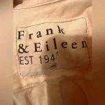 Frank & Eileen $248 Barry Tee Lab Orange Fluorescent Comfy Coastal Grandma Photo 4