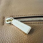 Michael Kors  Brooke Acorn Brown Leather Medium Satchel Crossbody Bag Photo 5