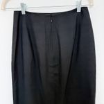 Burberry  Womens Silk Pencil Skirt‎ Size EU44 US8 Black Quiet Luxury Capsule Chic Photo 5