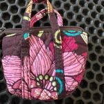 Vera Bradley  Brown and Pink Keychain Ring Photo 6