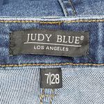 Judy Blue  Cargo Wide Leg Jeans Size 7 | 28 High Rise Dark Wash Utility Denim Photo 10