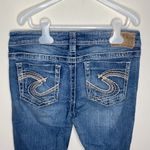 Silver Jeans Frances 18” distressed bootcut jeans size w28 Photo 60