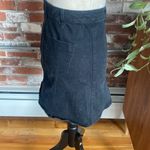 Mossimo Black Button Front Short Skirt Size 2 Photo 1