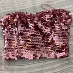 Revolve Pink Sequin top Photo 0