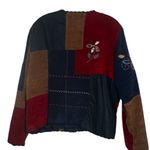 Vintage Koret City Blues Patchwork Jacket Size XL Photo 4