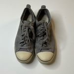 UGG  Evera Shoes Womens Gray Suede Sheepskin Shearling Lined 1888 Size 8.5 Photo 1