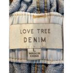 Love Tree  Large‎ Paper Bag High Waist Cuffed Blue Jean Shorts Photo 2