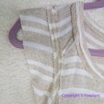 Free People New! ‎ Between The Lines Tunic Top dress Beige , size XL Photo 7