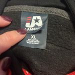 Sequin Blackhawks Hooded Sweatshirt Black Size XL Photo 2