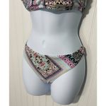Nanette Lepore  Hannah High Neck Marrakesh Megerie Bikini‎ Set Swim Pink Size 8 Photo 6