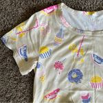 Pajama set short sleeve shorts size XS Yellow Photo 2
